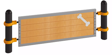 барьер тс.п007 600 для собачьих площадок